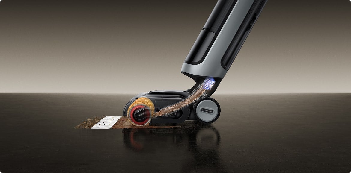 Dreame H15 Pro Heat widziany z profilu